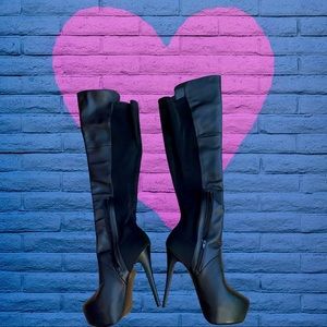 Steve Madden Sexy Over-The-Knee Stiletto Boots